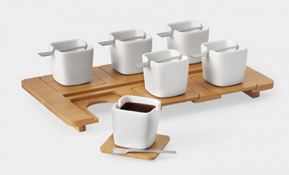 Un servizio da caffè da museo, l&#8217;Espresso Set del MoMA