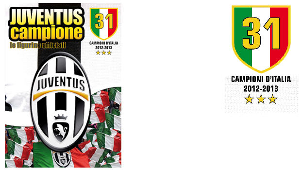 Juventus Campione d&#8217;Italia 2013: le figurine ufficiali by Panini