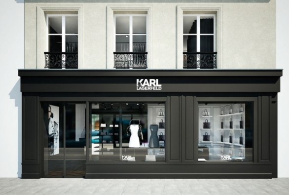 Karl Lagerfeld apre la seconda boutique di lusso a Parigi