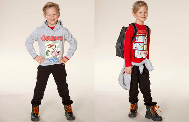 Leone il Cane Fifone, abbigliamento per bambini autunno 2013