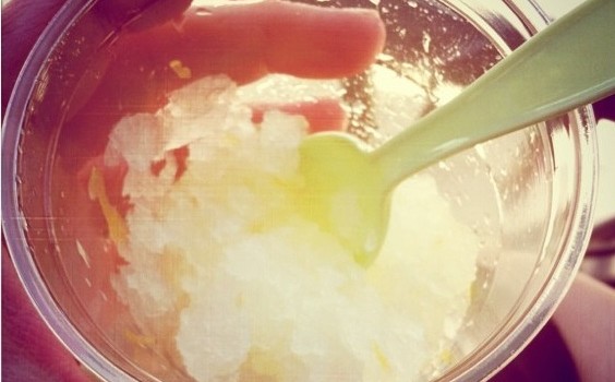 Come fare la granita al limone