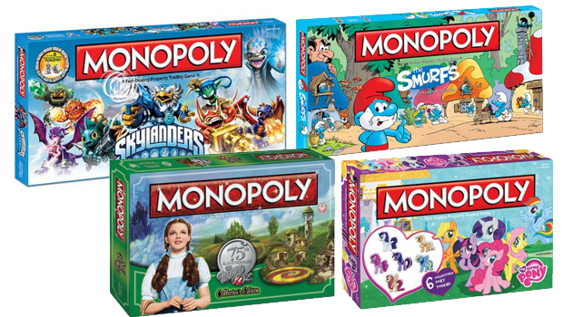 I Monopoly in arrivo by USAopoly: da Skylanders al Mago di Oz