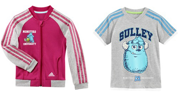 Monsters University, collezione bambino estate 2013 targata Adidas