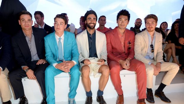 Sfilate Moda Uomo 2013: Israel Broussard, Mark Salling e Marco Mengoni special guest di Ferragamo