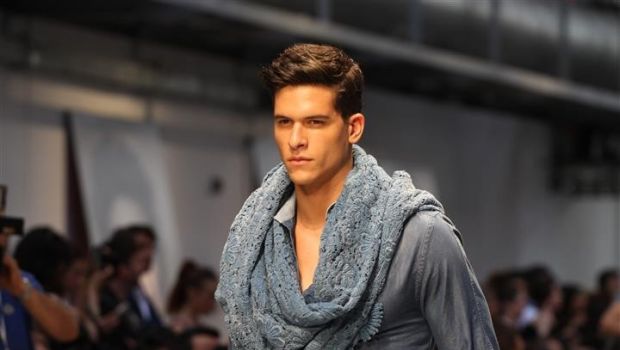 Sfilate Moda Uomo 2013: il denim e le icone di Ermanno Scervino, la collezione primavera estate 2014