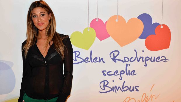 Pitti Bimbo 2013 Giugno: Belen Rodriguez ha presentato la collezione PE 2014 di Bimbus