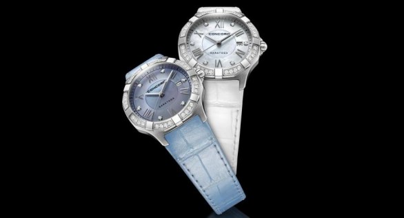 Orologio di lusso Concord Saratoga Lady White e Lady Blue