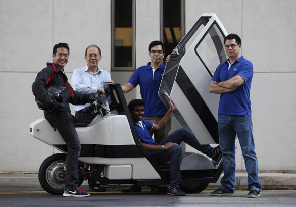 Da Singapore lo scooter elettrico relativamente innovativo