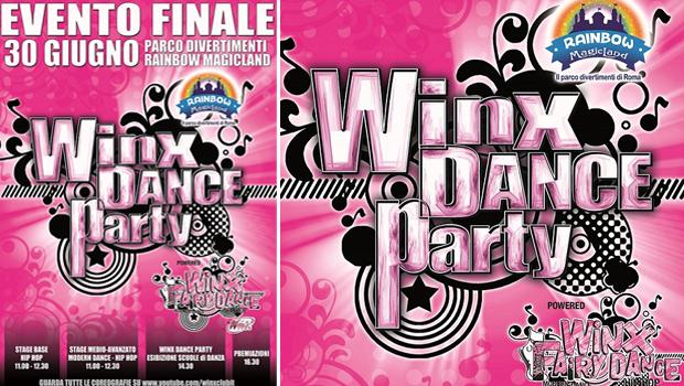 Eventi: Winx Dance Party al Rainbow MagicLand