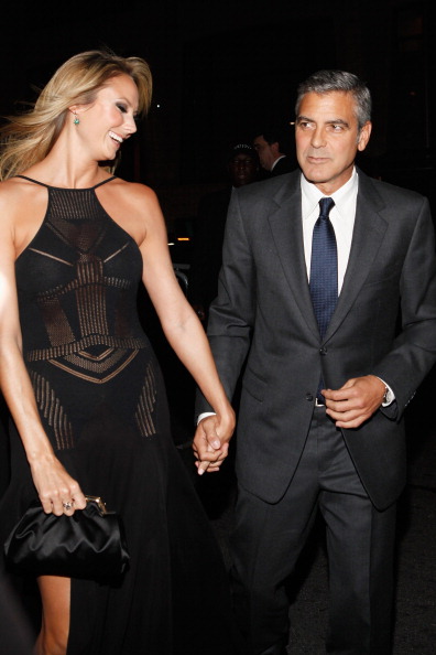 George Clooney e Stacy Keibler