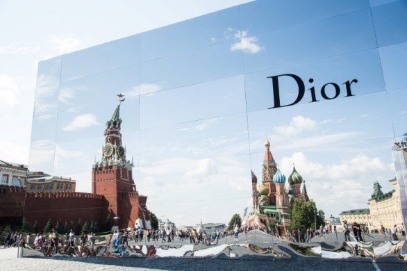 Christian Dior Mosca Piazza Rossa: la sfilata della collezione autunno inverno 2013 2014