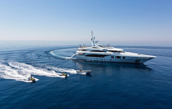 I-Bridge per lo yacht di lusso Benetti FB263 Ocean Paradise