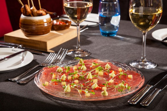 La ricetta del carpaccio di tonno affumicato 