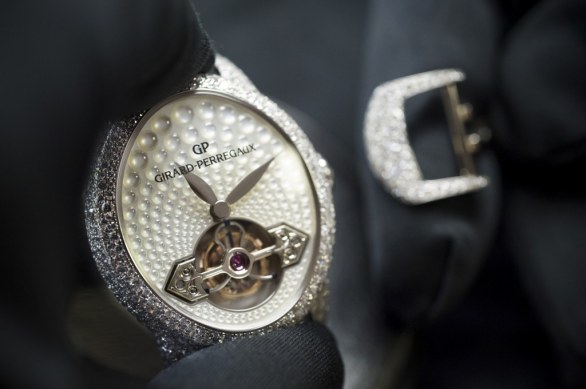 Orologio di lusso Girard-Perregaux Cat’s Eye Jewellery Tourbillon