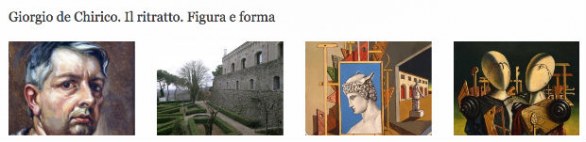 Giorgio de Chirico, Il Ritratto Figura e Forma a Montepulciano