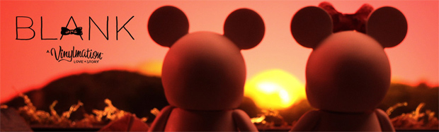 Vinyl Toys Disney in stop-motion: Blank A Vinylmation Love Story