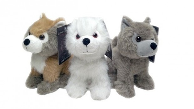 Game of Thrones: i Direwolves cuccioli di peluche