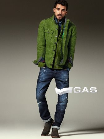 Gas Jeans, la campagna pubblicitaria autunno inverno 2013 2014: essenzialità e stile