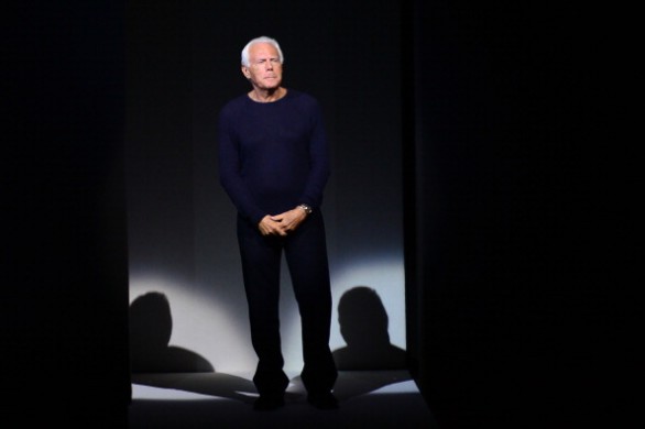 Giorgio Armani a sostegno dei giovani designer italiani