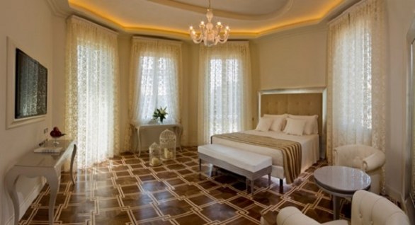 L&#8217;arredamento di Versace Home nelle suite del Grand Hotel Leonardo da Vinci di Cesenatico