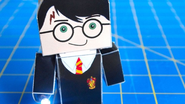 Harry Potter, il papercraft mobile con la bacchetta che si illumina