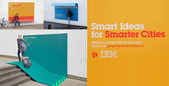 L’advertising della IBM per idee e città intelligenti