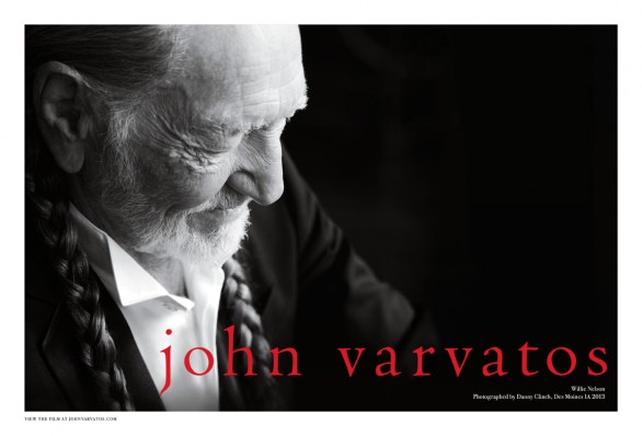 John Varvatos, campagna pubblicitaria AI 2013 2014: il ritratto di famiglia, Willie Nelson e i figli