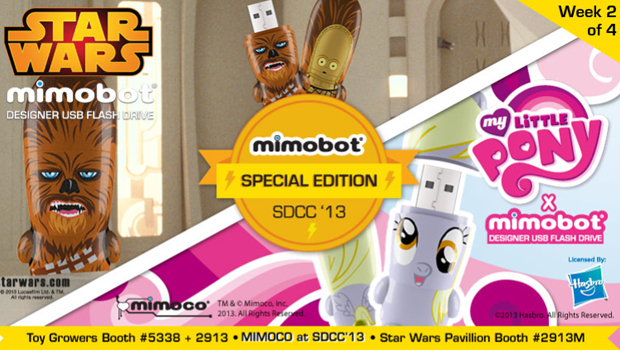 Mimobot: novità USB per il San Diego Comic-Con 2013