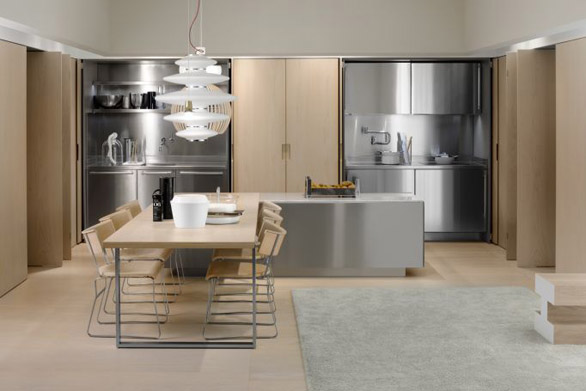 Mobili di design per cucine da Arclinea Milano