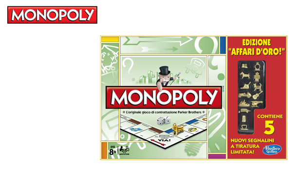 In arrivo Monopoly Affari d’oro in edizione limitata