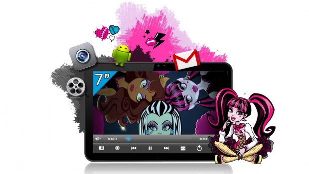 Monster High Tablet Premium 7, il tablet delle mostramiche