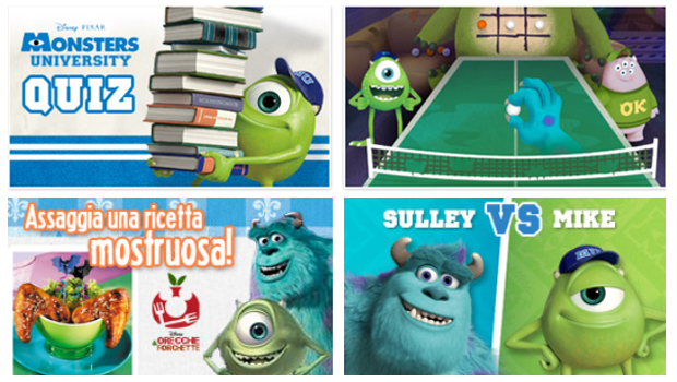 Monsters University: giochi, sfide e una ricetta mostruosa