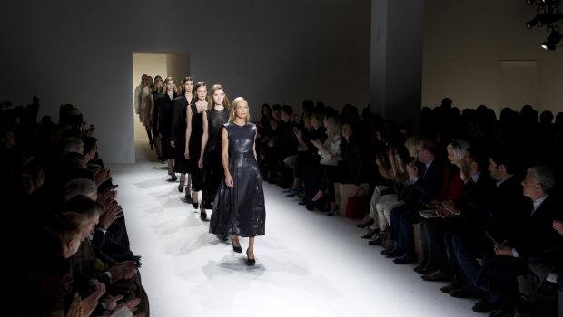 New York Fashion Week settembre 2013: Calvin Klein Collection sfila agli Spring Studios di Tribeca