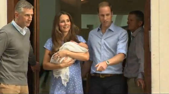 Royal Baby uscita ospedale