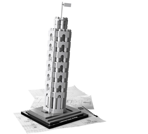 Lego Architecture, il primo monumento italiano è la Torre di Pisa