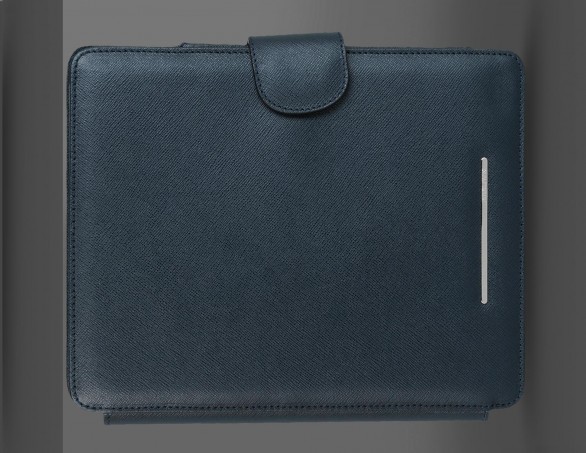 Giorgio Armani firma un porta tablet di lusso Made in Italy