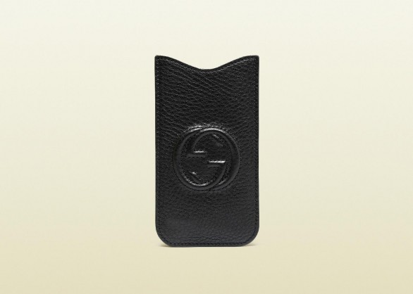 Gucci, custodia in pelle di lusso per iPhone 5