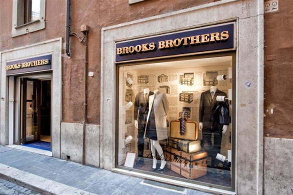 Brooks Brothers Roma piazza San Lorenzo in Lucina: inaugurato il nuovo flagship store, le foto