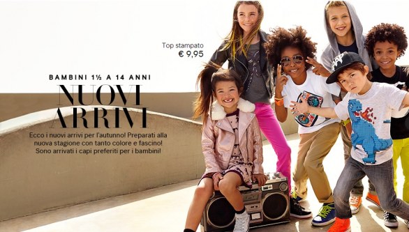 Le proposte bambini H&#038;M per l&#8217;autunno inverno 2013 2014