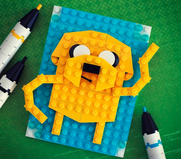 Ritratti con il Lego, le opere pop di Chris McVeigh