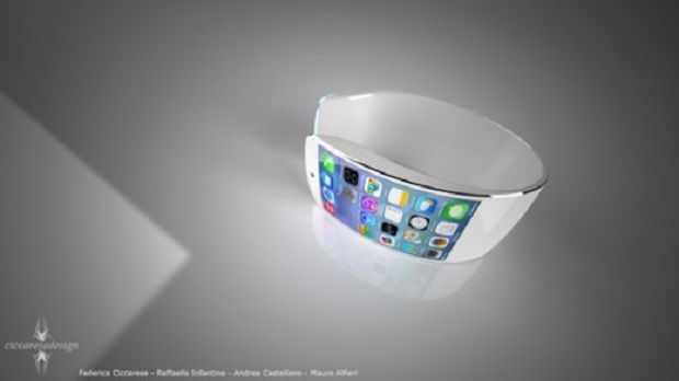 L&#8217;iWatch della Apple secondo la visione di Ciccarese Design