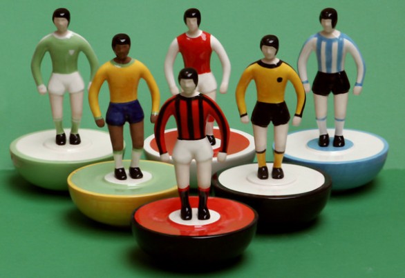 Calcio da collezione: il Subbuteo in ceramica
