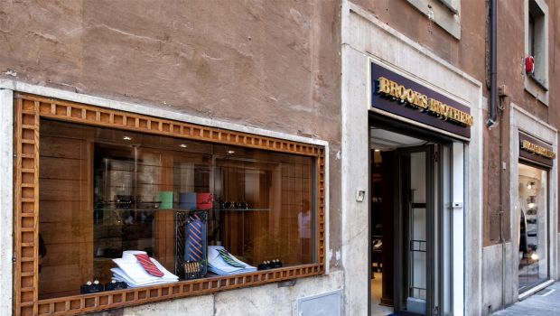 Brooks Brothers Roma piazza San Lorenzo in Lucina: inaugurato il nuovo flagship store, le foto