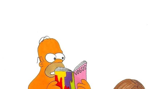 Anna Wintour Homer Simpson: i nuovi artwork &#8220;lussuriosi&#8221; di Humor Chic by aleXsandro Palombo