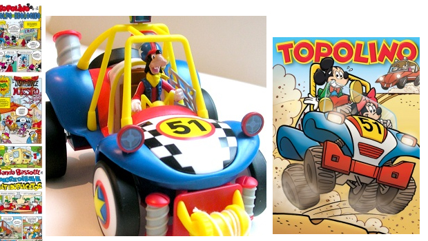 La Dune Buggy di Pippo con Topolino