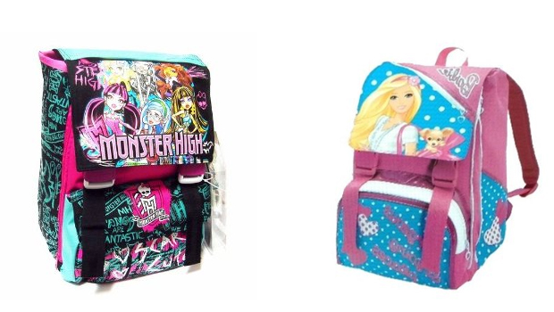 Ritorno a scuola: Barbie, Monster High e Hot Wheels