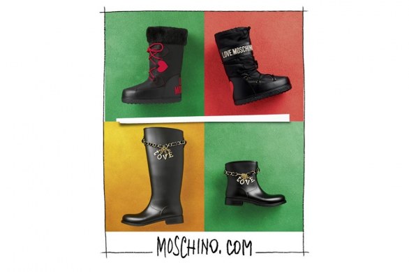 Gli stivali Love Moschino per l&#8217;autunno inverno 2013-2014, stile e ironia