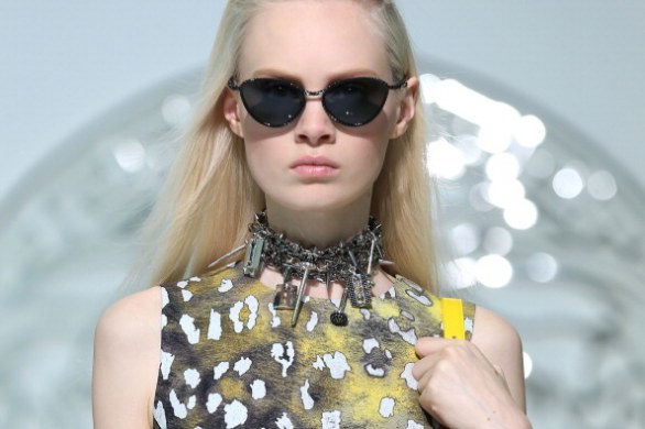 Abiti stampa Versace dalla collezione autunno inverno 2013 2014