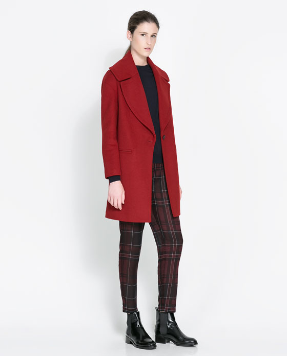 Cappotti inverno 2014 di Zara