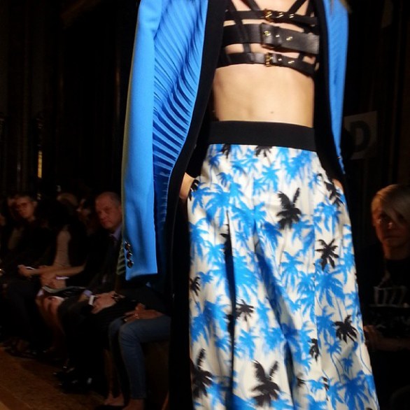 Il debutto di Fausto Puglisi al Milano Moda Donna con la collezione primavera estate 2014